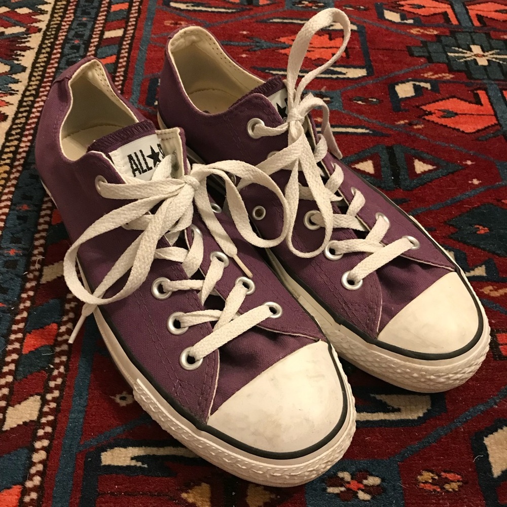 Purple All-Star Converse